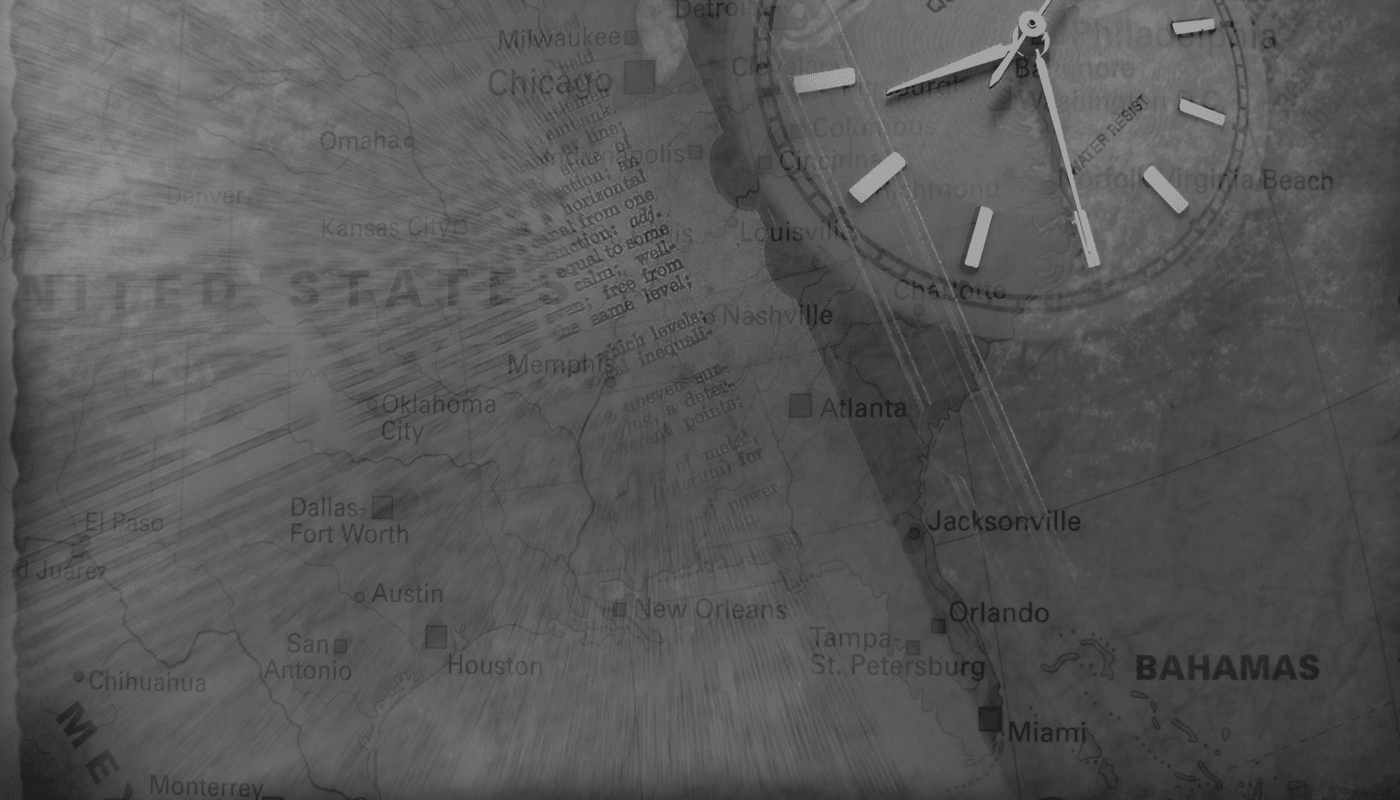 historical map of southeast united states in black and white